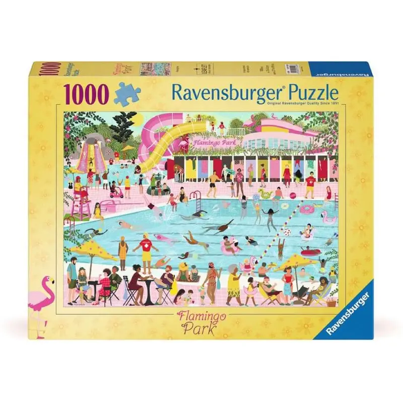 Ravensburger 01520-8 Flamingo Park Puzzle 1000Pc Jigsaw Puzzle 1