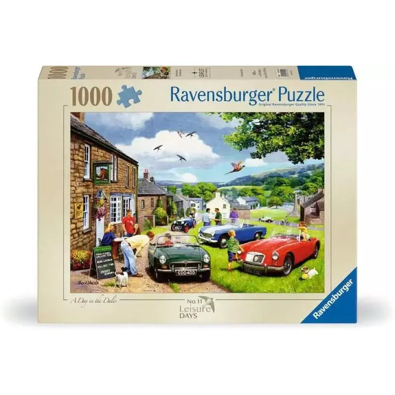Ravensburger 01522-2 Leisure Days No.11 Day In The Dales 1000Pc Jigsaw Puzzle 1