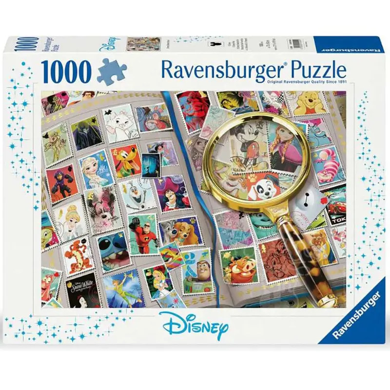 Ravensburger 01555-0 Disney Stamp Album 1000Pc Jigsaw Puzzle 1