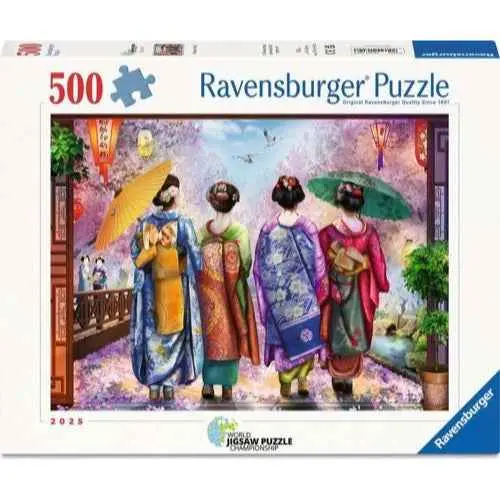 Ravensburger 01702-8 Wjpc'25 Blossom Walk 500Pc Jigsaw Puzzle 1