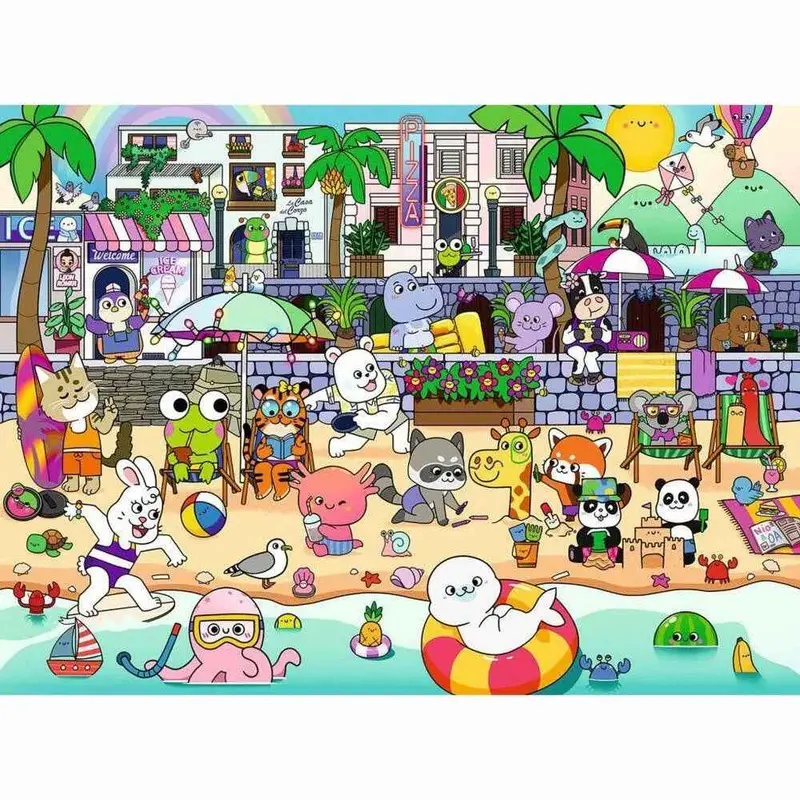 Ravensburger 01704-2 Seaside Fun 150Pc Jigsaw Puzzle 2