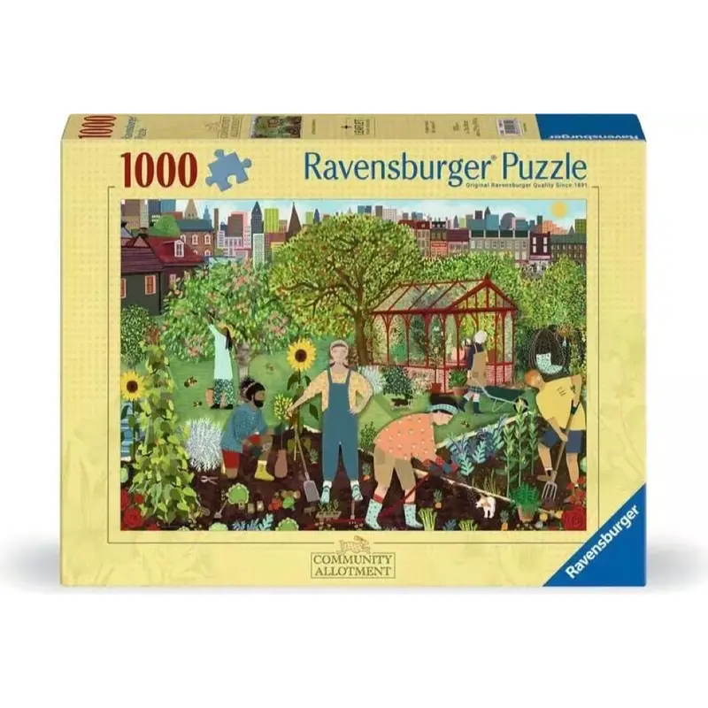 Ravensburger 01714-1 The Allotment 1000Pc Jigsaw Puzzle 1