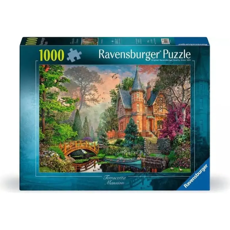 Ravensburger 01717-2 Terracotta Mansion 1000Pc Jigsaw Puzzle 1