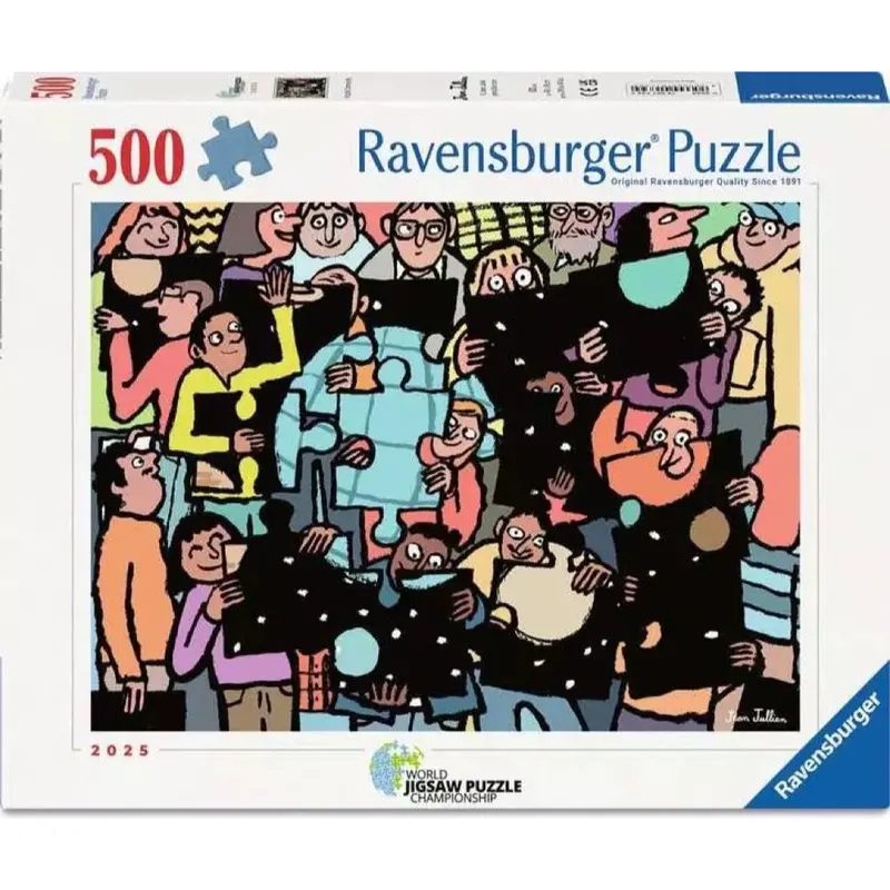 Ravensburger 01739-4 Wjpc'25 Community 500Pc Jigsaw Puzzle 1