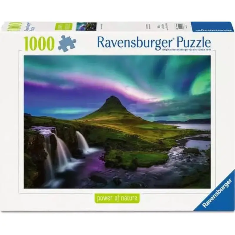 Ravensburger 01744-8 Wjpc'25 Aurora Over Kirkjufell 1000Pc Jigsaw Puzzle 1