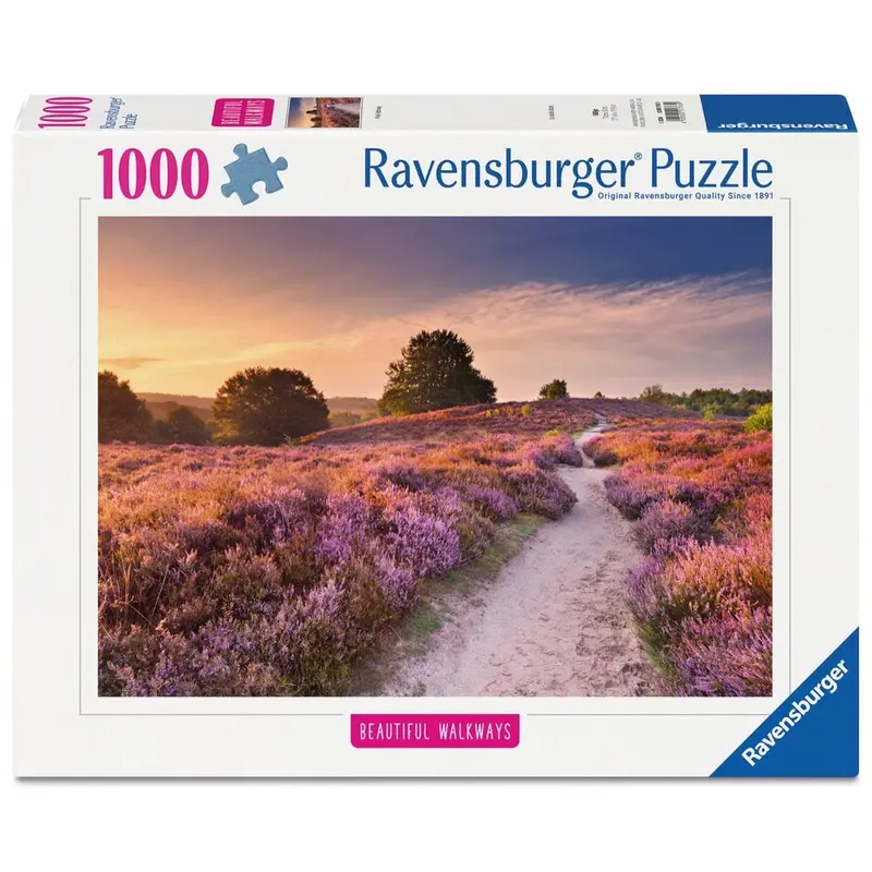 Ravensburger 01763-9 Pink Pathway 1000Pc Jigsaw Puzzle 1