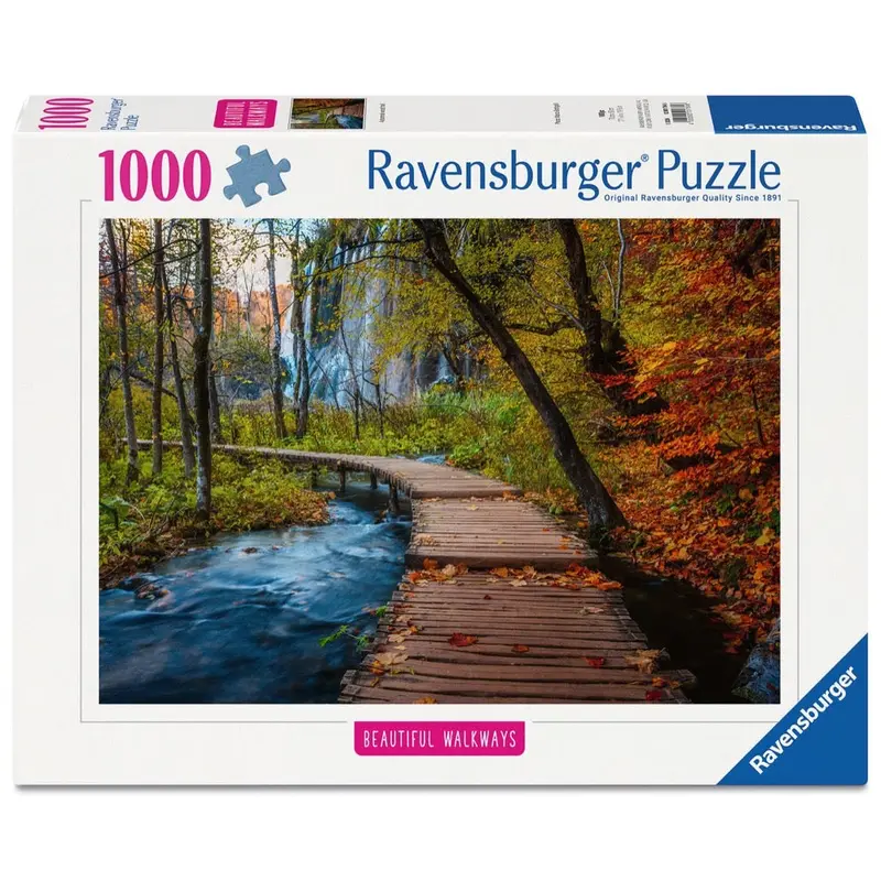 Ravensburger 01764-6 Autumnal Forest Path 1000Pc Jigsaw Puzzle 1