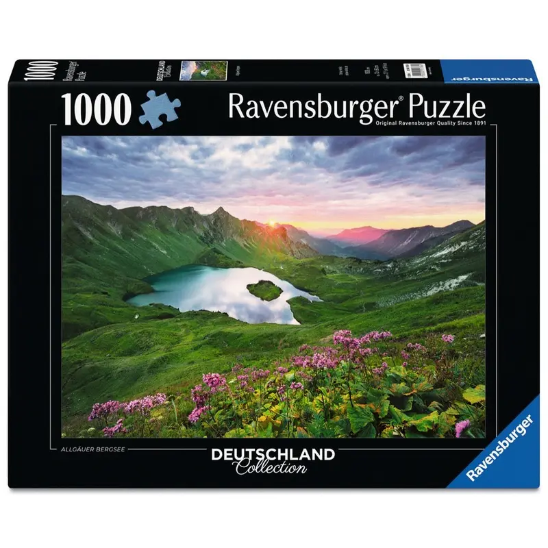 Ravensburger 01768-4 Allg√§Uer Bergsee 1000Pc Jigsaw Puzzle 1