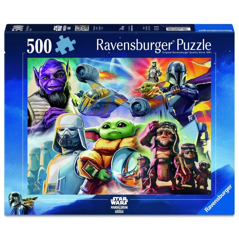 Ravensburger 01812-4 The Mandalorian And Grogu 500Pc Jigsaw Puzzle 1
