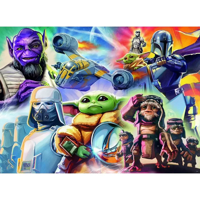Ravensburger 01812-4 The Mandalorian And Grogu 500Pc Jigsaw Puzzle 2