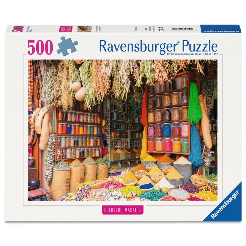 Ravensburger 01816-2 Colorful Spices Morocco 500Pc Jigsaw Puzzle 1