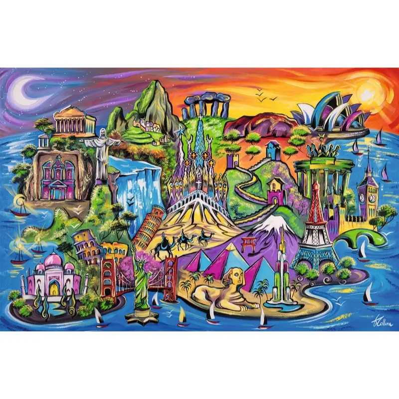 Ravensburger 01825-4 Isle Of Sights Puzzle 3000Pc Jigsaw Puzzle 2