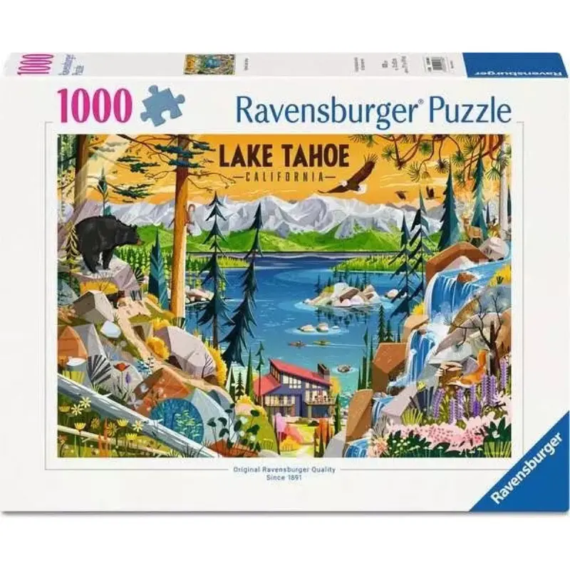 Ravensburger 01848-3 Sacred Lake Tahoe 1000Pc Jigsaw Puzzle 1