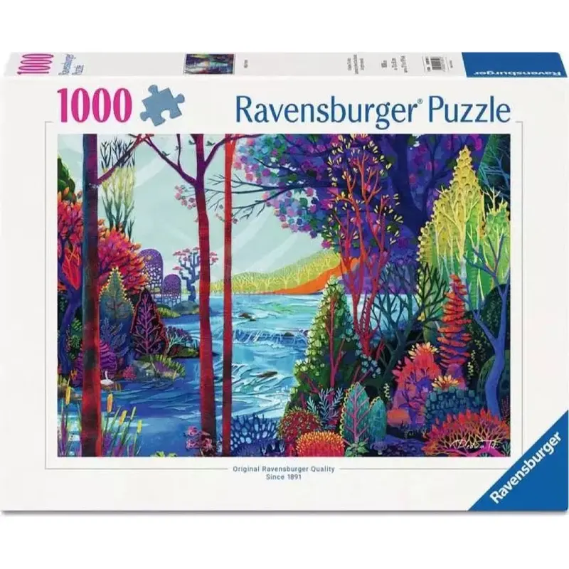 Ravensburger 01851-3 Indigo Forest 1000Pc Jigsaw Puzzle 1