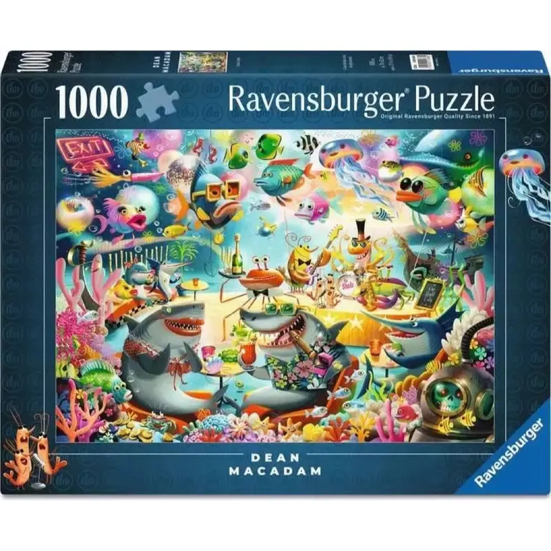 Ravensburger 01886-5 Ocean Lounge 1000Pc Jigsaw Puzzle 1