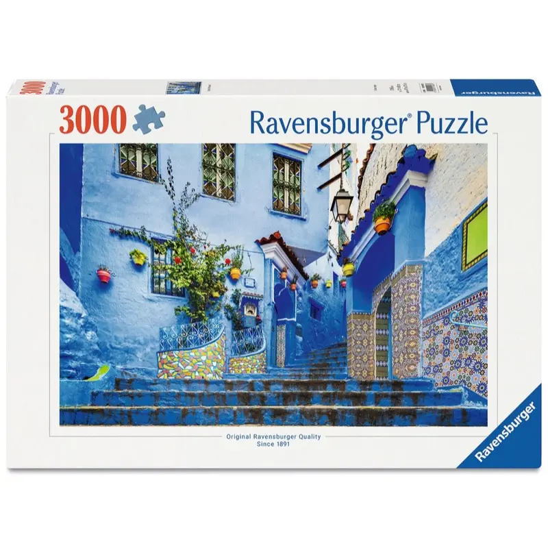 Ravensburger 01893-3 Morocco In Blue 3000Pc Jigsaw Puzzle 1