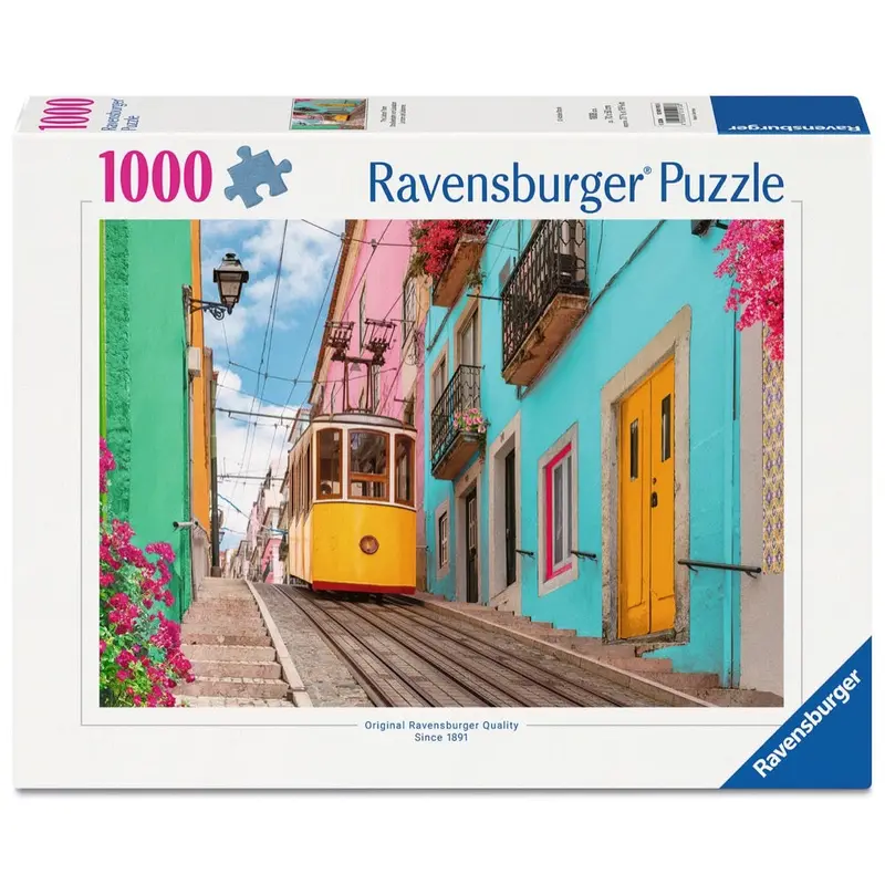 Ravensburger 01913-8 The Lisbon Tram 1000Pc Jigsaw Puzzle 1