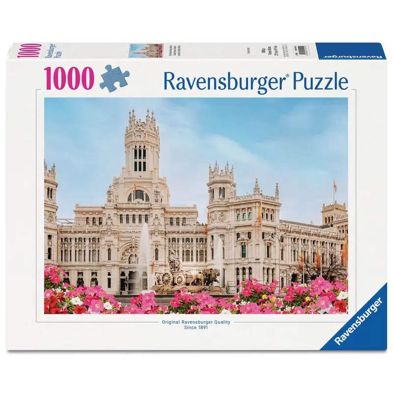 Ravensburger 01914-5 The Cibeles Palace Madrid 1000Pc Jigsaw Puzzle 1