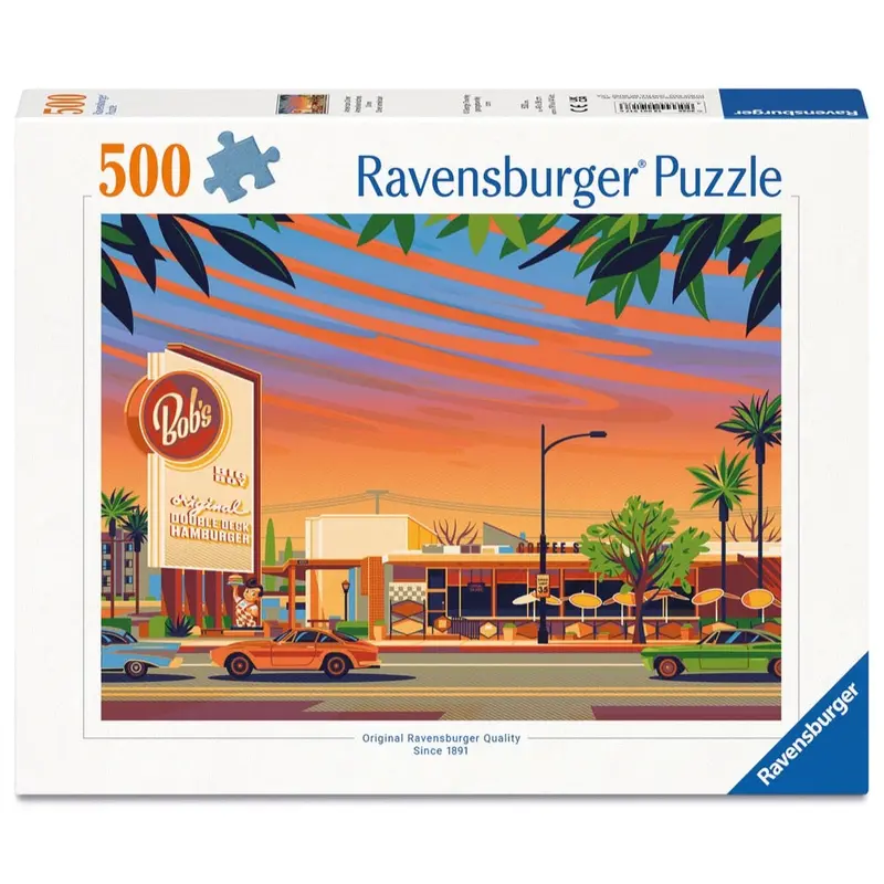 Ravensburger 01917-6 Wt Twin Palms Estate 500Pc Jigsaw Puzzle 1