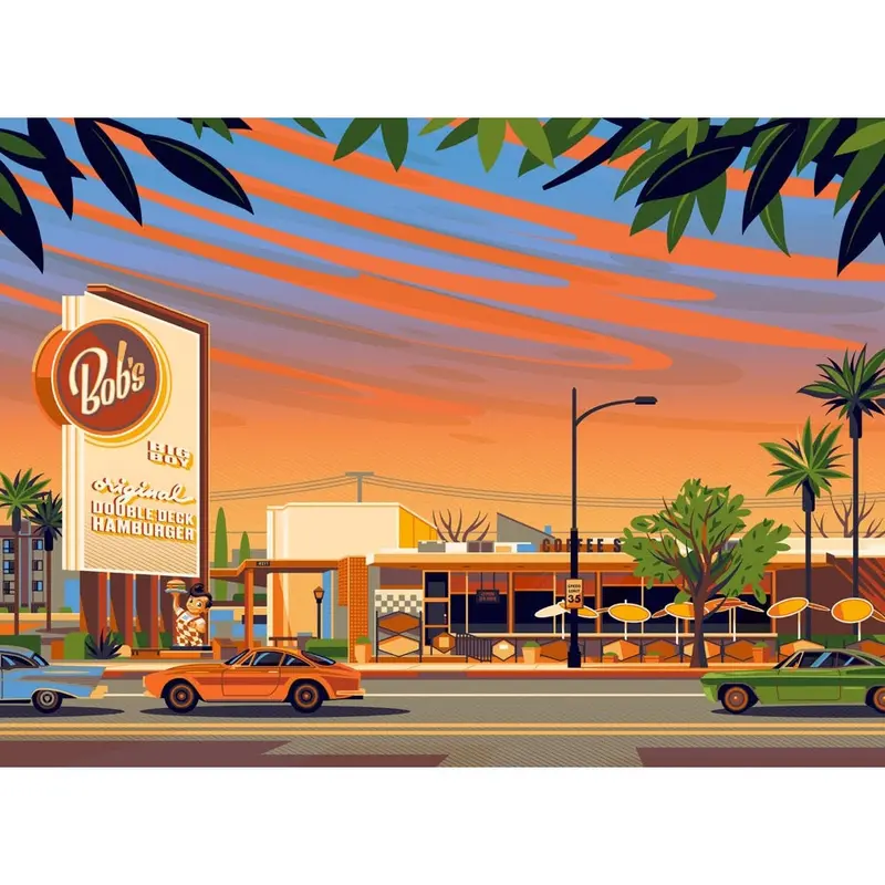 Ravensburger 01917-6 Wt Twin Palms Estate 500Pc Jigsaw Puzzle 2