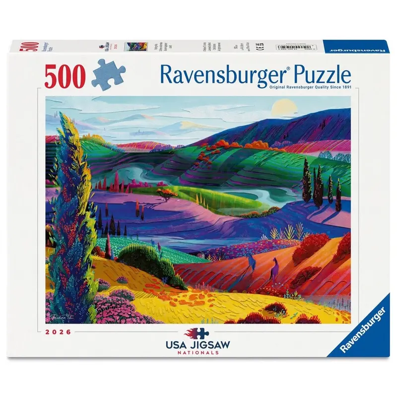 Ravensburger 01950-3 Us Nationals 7 500Pc Jigsaw Puzzle 1
