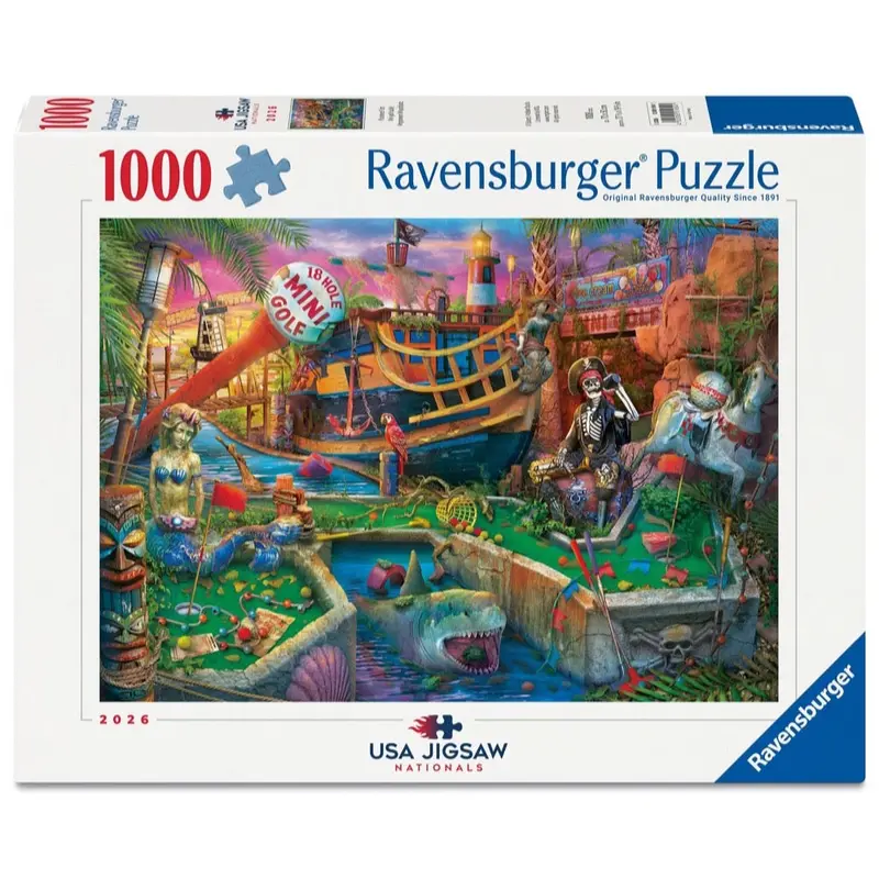 Ravensburger 01954-1 Plundered Putt 1000Pc Jigsaw Puzzle 1