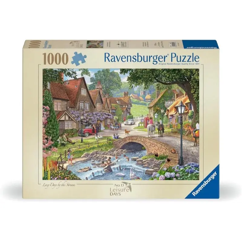 Ravensburger 01982-4 Leisure Days 13 Lazy Days By Steam 1000Pc Jigsaw Puzzle 1