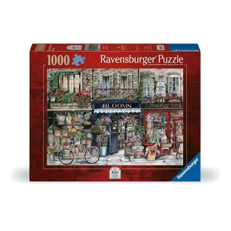 Ravensburger 01984-8 Busy High Street No 1 1000Pc Jigsaw Puzzle 1
