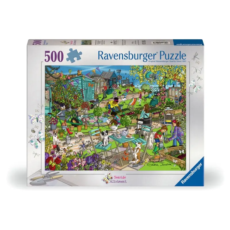 Ravensburger 01996-1 Seaside Allotment 500Pc Jigsaw Puzzle 1