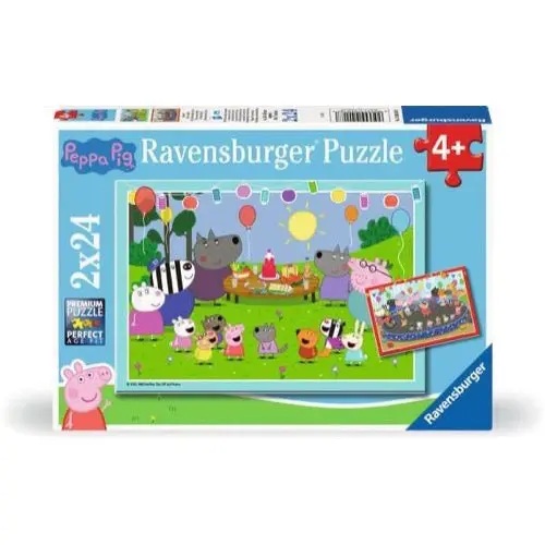 Ravensburger 04018-7 Peppa Pig 2X24pc Jigsaw Puzzle 1