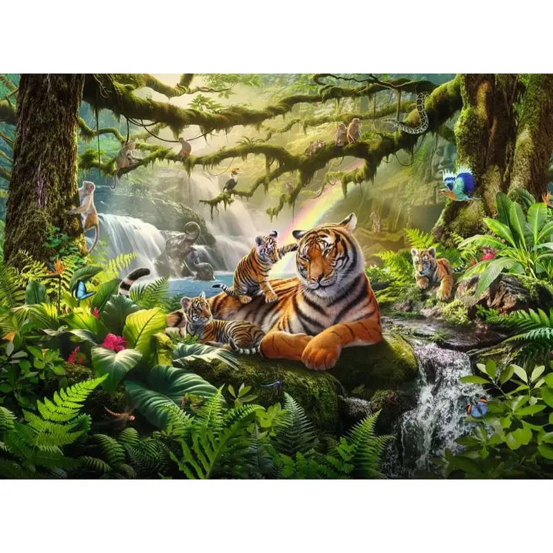 Ravensburger 04055-2 Jungle Wildlife Wonders 300Pc Jigsaw Puzzle 2