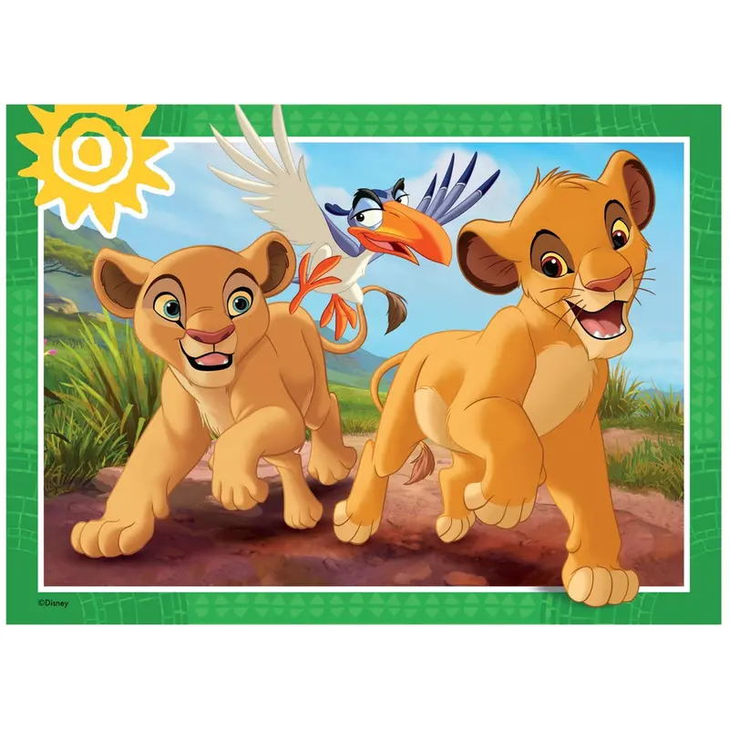 Ravensburger 04058-3 Disney Lion King Bumper Pack 4X42pc Jigsaw Puzzle 2