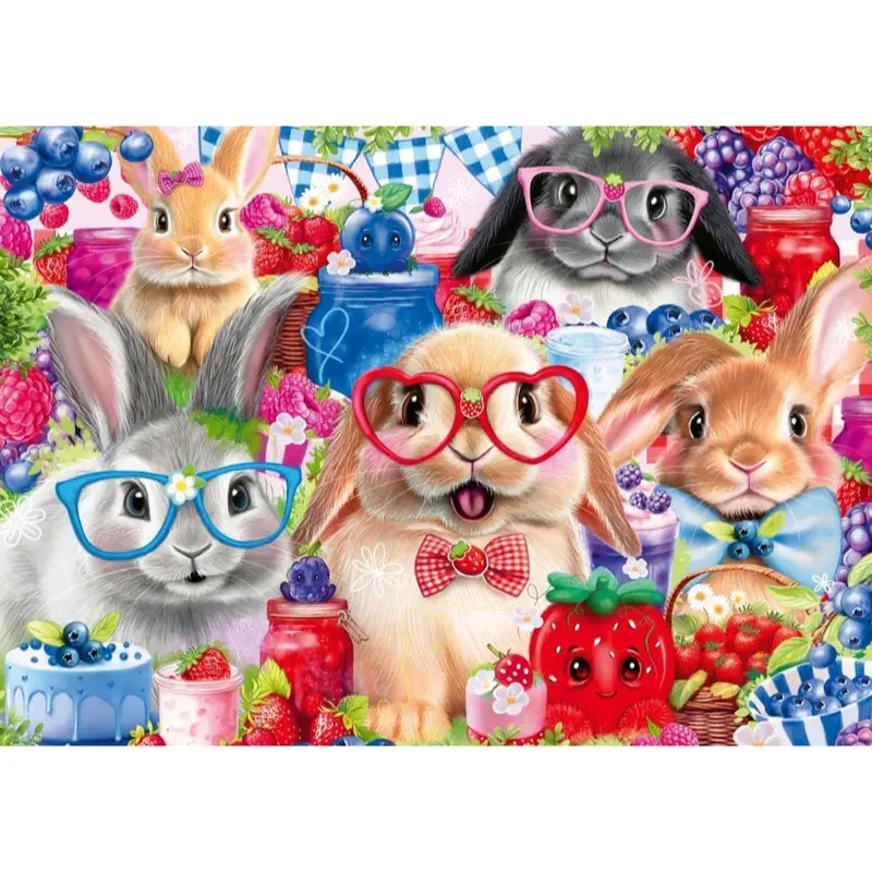 Ravensburger 04063-7 Bunnies And Berries 35Pc Jigsaw Puzzle 2
