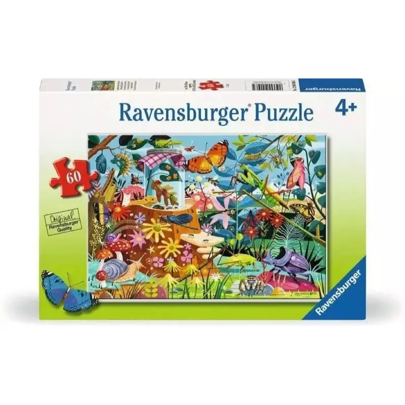 Ravensburger 04096-5 Backyard Bug World 60Pc Jigsaw Puzzle 1