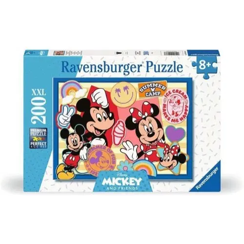 Ravensburger 04136-8 Disney Mickey & Minnie's Road Trip! 200Pc Jigsaw Puzzle 1