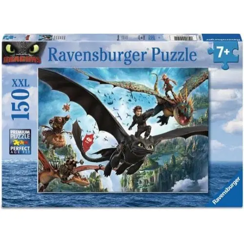 Ravensburger 04141-2 Dragons & Heroes 150Pc Jigsaw Puzzle 1
