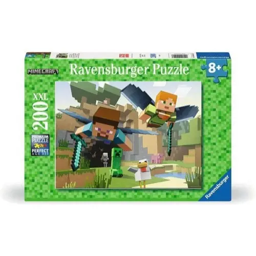 Ravensburger 04144-3 Minecraft Adventures 200Pc Jigsaw Puzzle 1