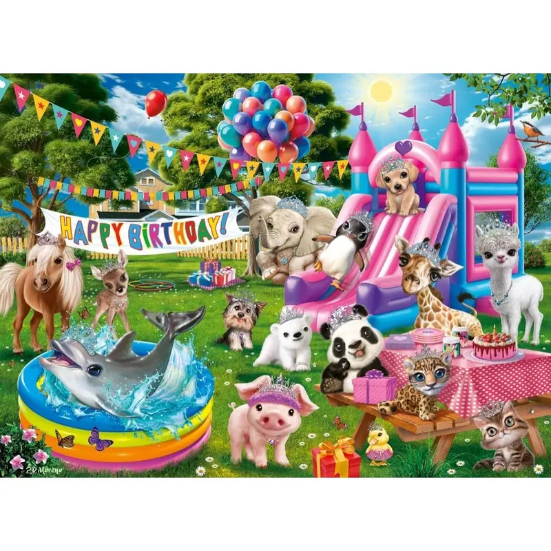 Ravensburger 04161-0 Tiara Birthday Party 100Pc Jigsaw Puzzle 2