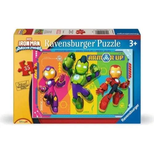 Ravensburger 04191-7 Iron Man & His Awesome Friends 35Pc Jigsaw Puzzle 1