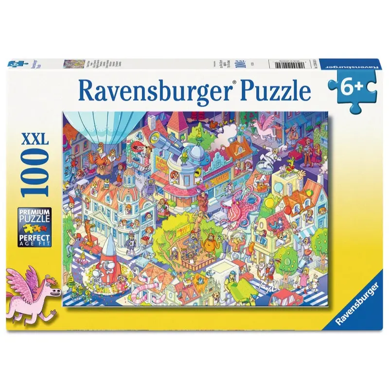 Ravensburger 04262-4 A Day In Chaosville 100Pc Jigsaw Puzzle 1