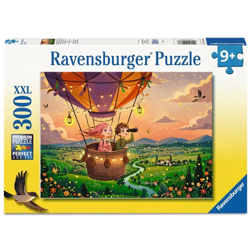 Ravensburger 04268-6 Cozy Sunset Sky Ride 300Pc Jigsaw Puzzle 1
