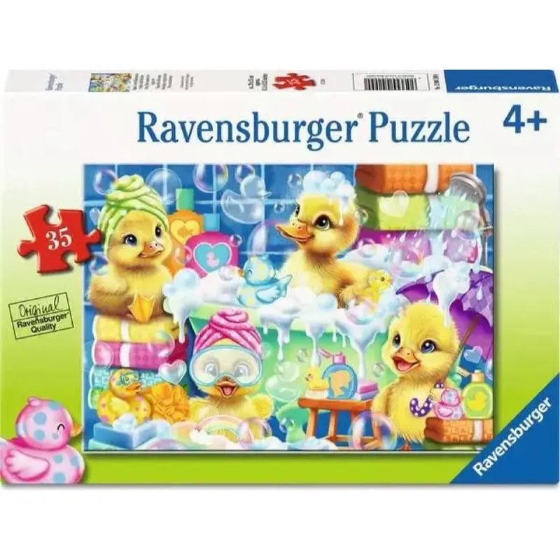 Ravensburger 04299-0 Scrub A Dub Duckies 35Pc Jigsaw Puzzle 1