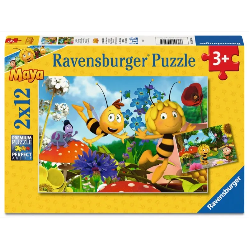 Ravensburger 04306-5 Majas World 2X12pc Jigsaw Puzzle 1