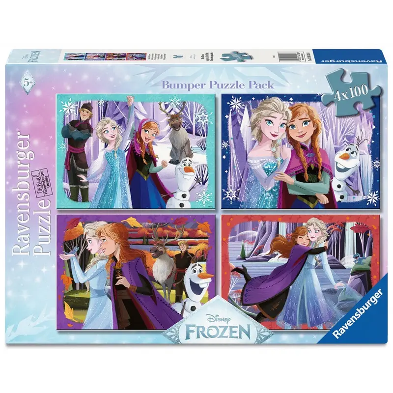 Ravensburger 04318-8 Magical Spirits 4X100pc Jigsaw Puzzle 1