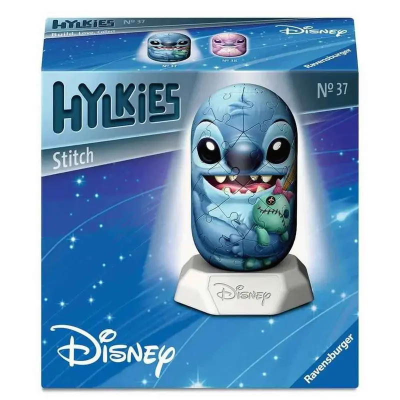 Ravensburger 08044-2 Hylkies 37-Disney Stitch 3D 54Pc Jigsaw Puzzle 1