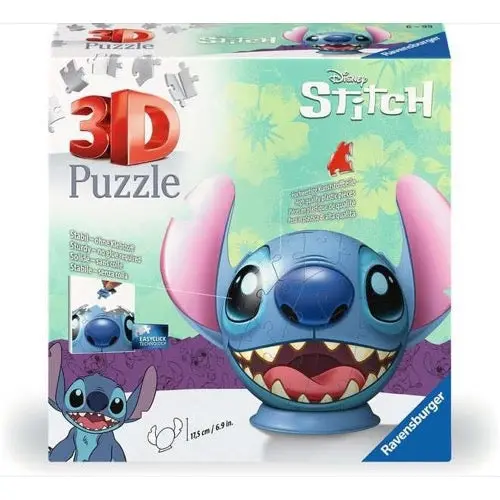 Ravensburger 11574-7 3D Puzzleball Stitch With Ears 72P 1