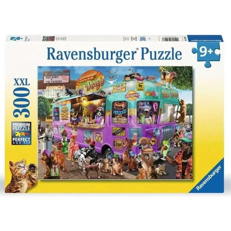 Ravensburger 13416-8 Hot Diggity Dogs 300Pc Jigsaw Puzzle 1