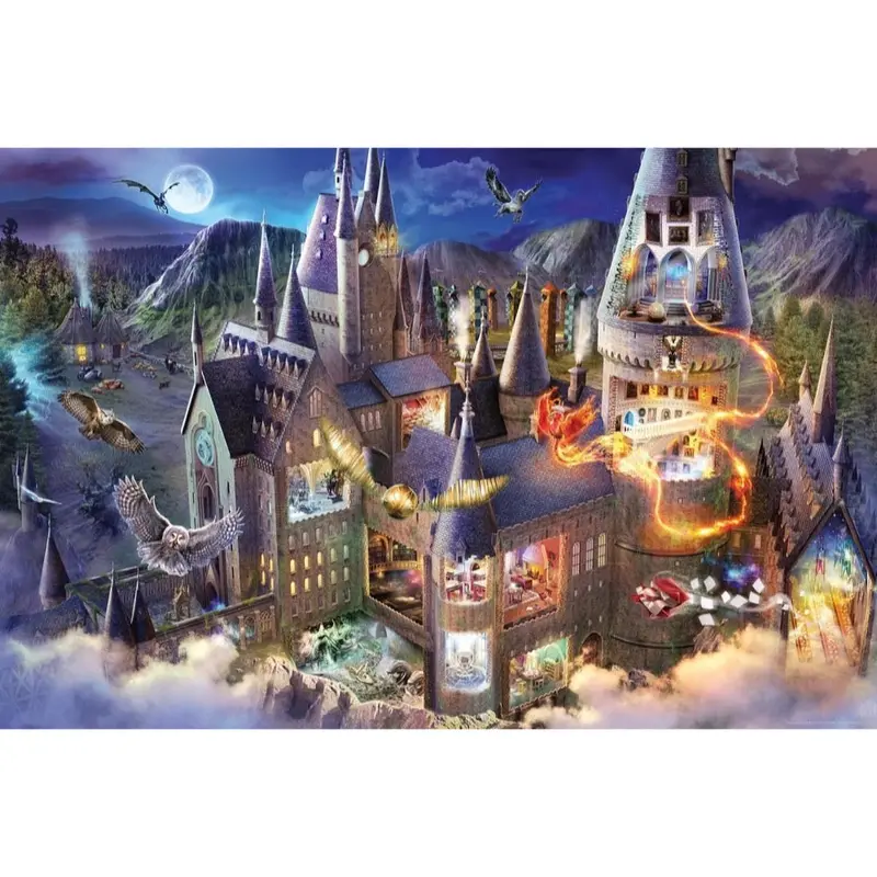 Ravensburger 17561-1 Hogwarts Castle Cutaway 3000Pc Jigsaw Puzzle 2