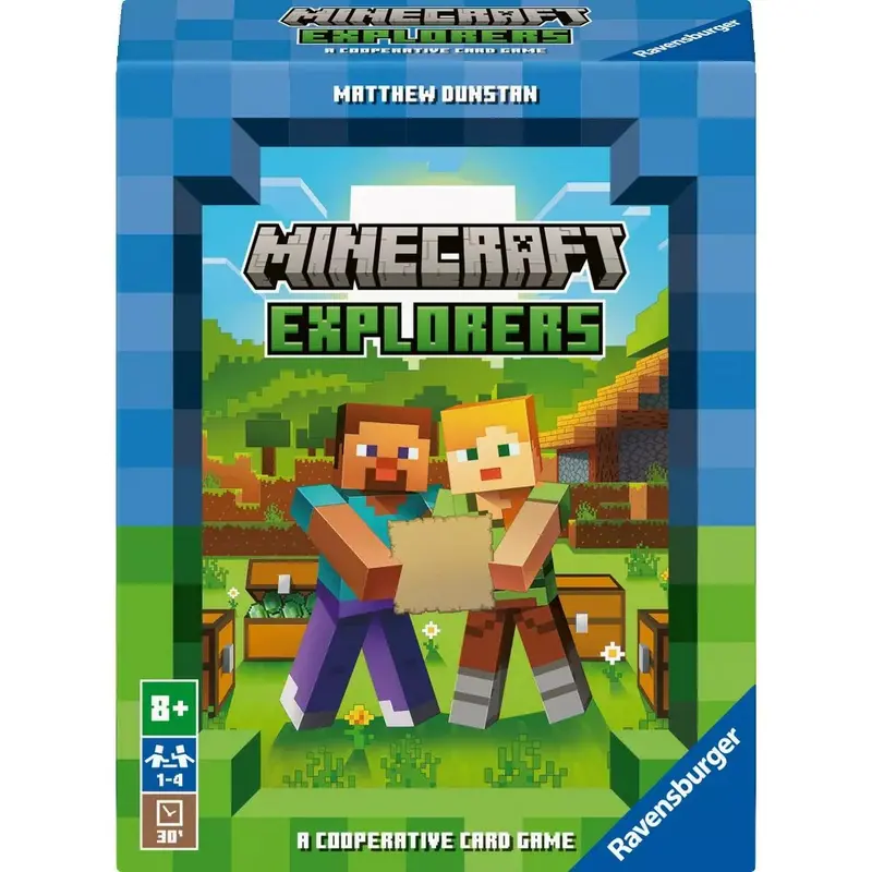 Ravensburger 21580-5 Minecraft Explorers Card Game 1