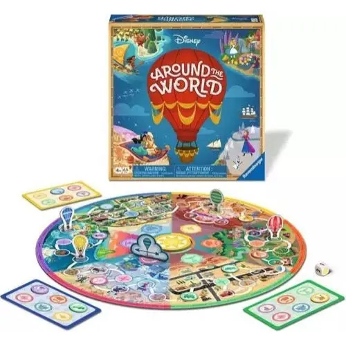 Ravensburger 22379-4 Disney Around The World Game 2